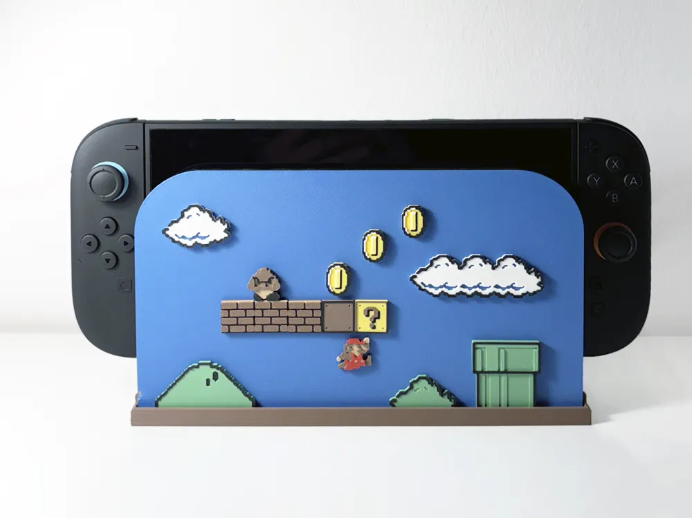 Nintendo Switch 2 – Super Mario Maker Dock Cover